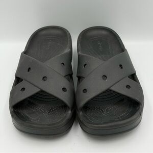 Women's Crocs Classic Cross Strap Sandals Women’s Size 10 Platform